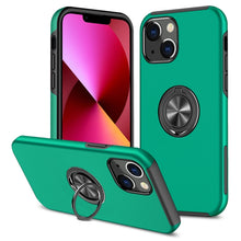 Load image into Gallery viewer, PC + TPU Shockproof Magnetic Protective Case with Invisible Ring Holder, For iPhone 13 mini, For iPhone 13, For iPhone 13 Pro, For iPhone 13 Pro Max