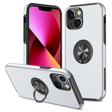 Load image into Gallery viewer, PC + TPU Shockproof Magnetic Protective Case with Invisible Ring Holder, For iPhone 13 mini, For iPhone 13, For iPhone 13 Pro, For iPhone 13 Pro Max