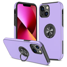 Load image into Gallery viewer, PC + TPU Shockproof Magnetic Protective Case with Invisible Ring Holder, For iPhone 13 mini, For iPhone 13, For iPhone 13 Pro, For iPhone 13 Pro Max