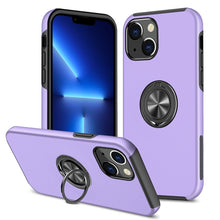Load image into Gallery viewer, PC + TPU Shockproof Magnetic Protective Case with Invisible Ring Holder, For iPhone 13 mini, For iPhone 13, For iPhone 13 Pro, For iPhone 13 Pro Max