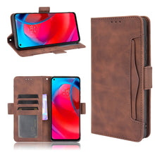 Load image into Gallery viewer, Skin Feel Calf Pattern Horizontal Flip Leather Case with Holder &amp; Card Slots &amp; Photo Frame, For Motorola Moto G Stylus 5G 2021, For OPPO Reno6 5G, For OPPO Reno6 Pro 5G, For OPPO Reno6 Pro+ 5G, For vivo V21e 4G / Y73 2021                               ...