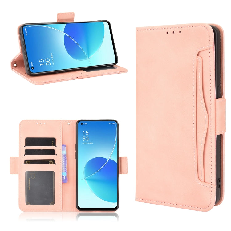 Skin Feel Calf Pattern Horizontal Flip Leather Case with Holder & Card Slots & Photo Frame, For Motorola Moto G Stylus 5G 2021, For OPPO Reno6 5G, For OPPO Reno6 Pro 5G, For OPPO Reno6 Pro+ 5G, For vivo V21e 4G / Y73 2021                               ...