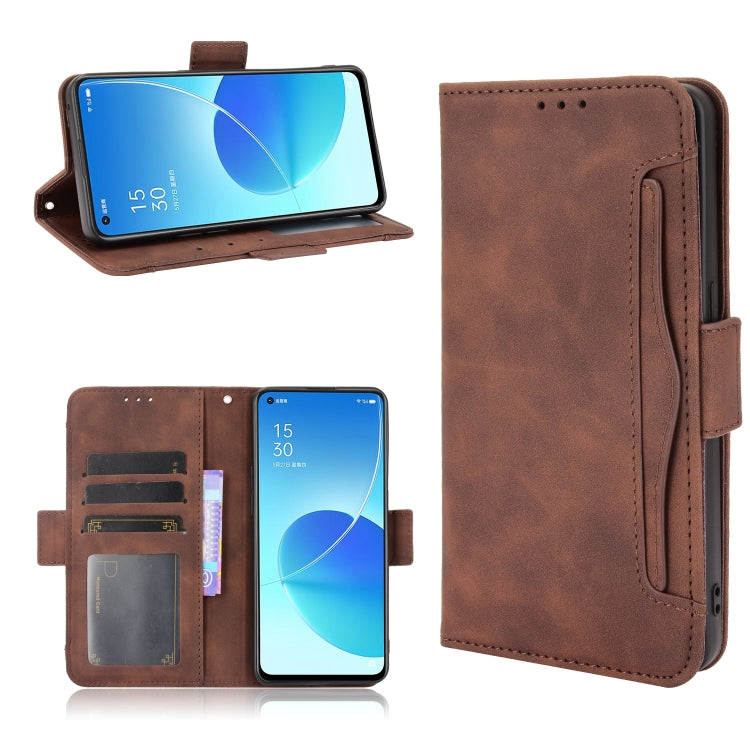 Skin Feel Calf Pattern Horizontal Flip Leather Case with Holder & Card Slots & Photo Frame, For Motorola Moto G Stylus 5G 2021, For OPPO Reno6 5G, For OPPO Reno6 Pro 5G, For OPPO Reno6 Pro+ 5G, For vivo V21e 4G / Y73 2021                               ...