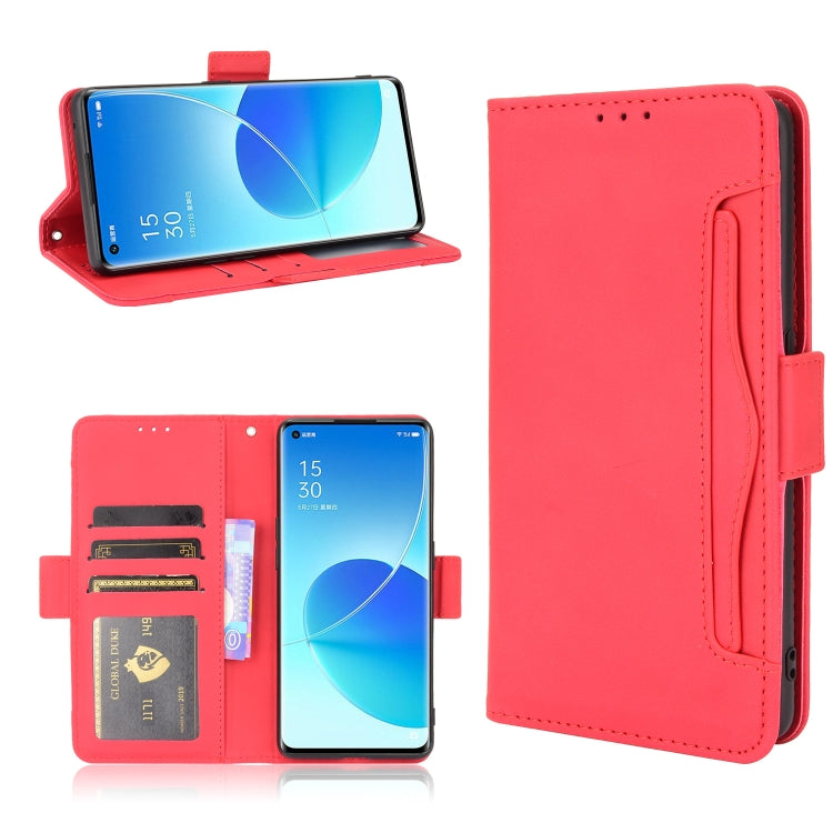 Skin Feel Calf Pattern Horizontal Flip Leather Case with Holder & Card Slots & Photo Frame, For Motorola Moto G Stylus 5G 2021, For OPPO Reno6 5G, For OPPO Reno6 Pro 5G, For OPPO Reno6 Pro+ 5G, For vivo V21e 4G / Y73 2021                               ...