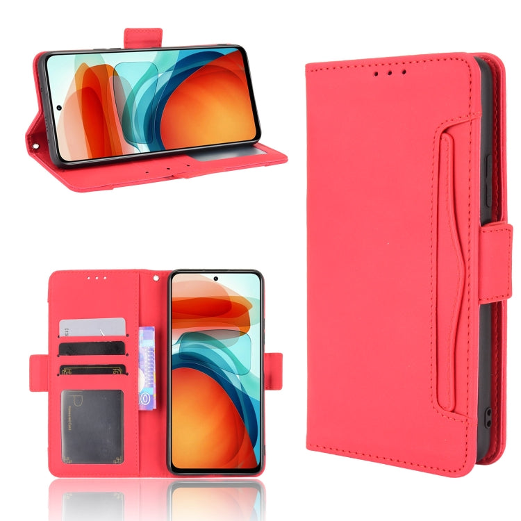 Skin Feel Calf Pattern Horizontal Flip Leather Case with Holder & Card Slots & Photo Frame, For Xiaomi Redmi Note 10 Pro 5G / Poco X3 GT, For Samsung Galaxy A03s 166mm Version, For Samsung Galaxy M32, For OnePlus Nord CE 5G, For OnePlus Nord N200 5G   ...