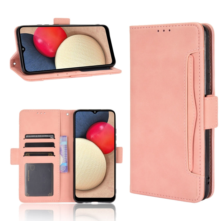 Skin Feel Calf Pattern Horizontal Flip Leather Case with Holder & Card Slots & Photo Frame, For Xiaomi Redmi Note 10 Pro 5G / Poco X3 GT, For Samsung Galaxy A03s 166mm Version, For Samsung Galaxy M32, For OnePlus Nord CE 5G, For OnePlus Nord N200 5G   ...