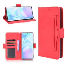 Load image into Gallery viewer, Skin Feel Calf Pattern Horizontal Flip Leather Case with Holder &amp; Card Slots &amp; Photo Frame, For Xiaomi Redmi Note 10 Pro 5G / Poco X3 GT, For Samsung Galaxy A03s 166mm Version, For Samsung Galaxy M32, For OnePlus Nord CE 5G, For OnePlus Nord N200 5G   ...