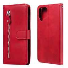 Load image into Gallery viewer, Fashion Calf Texture Zipper Horizontal Flip Leather Case with Holder &amp; Card Slots &amp; Wallet, For Samsung Galaxy A22 4G, For Samsung Galaxy S21 FE, For Samsung Galaxy A22 5G, For Samsung Galaxy A82 5G