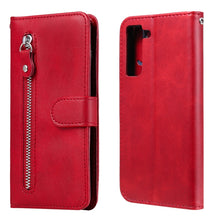 Load image into Gallery viewer, Fashion Calf Texture Zipper Horizontal Flip Leather Case with Holder &amp; Card Slots &amp; Wallet, For Samsung Galaxy A22 4G, For Samsung Galaxy S21 FE, For Samsung Galaxy A22 5G, For Samsung Galaxy A82 5G