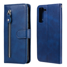 Load image into Gallery viewer, Fashion Calf Texture Zipper Horizontal Flip Leather Case with Holder &amp; Card Slots &amp; Wallet, For Samsung Galaxy A22 4G, For Samsung Galaxy S21 FE, For Samsung Galaxy A22 5G, For Samsung Galaxy A82 5G
