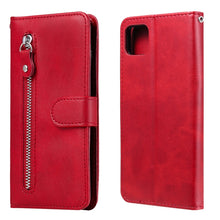 Load image into Gallery viewer, Fashion Calf Texture Zipper Horizontal Flip Leather Case with Holder &amp; Card Slots &amp; Wallet, For Samsung Galaxy A22 4G, For Samsung Galaxy S21 FE, For Samsung Galaxy A22 5G, For Samsung Galaxy A82 5G