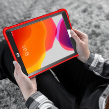 Load image into Gallery viewer, Silicone + PC Shockproof Protective Case with Holder, For iPad 10.2 2021 / 2020 / 2019, For iPad Pro 11 inch 2020, For iPad mini (2019) / mini 4, For iPad 9.7 inch (2017/2018)