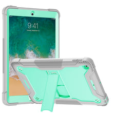 Load image into Gallery viewer, Silicone + PC Shockproof Protective Case with Holder, For iPad 10.2 2021 / 2020 / 2019, For iPad Pro 11 inch 2020, For iPad mini (2019) / mini 4, For iPad 9.7 inch (2017/2018)