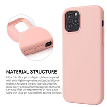 Load image into Gallery viewer, Solid Color Liquid Silicone Shockproof Protective Case, For iPhone 13 mini, For iPhone 13, For iPhone 13 Pro