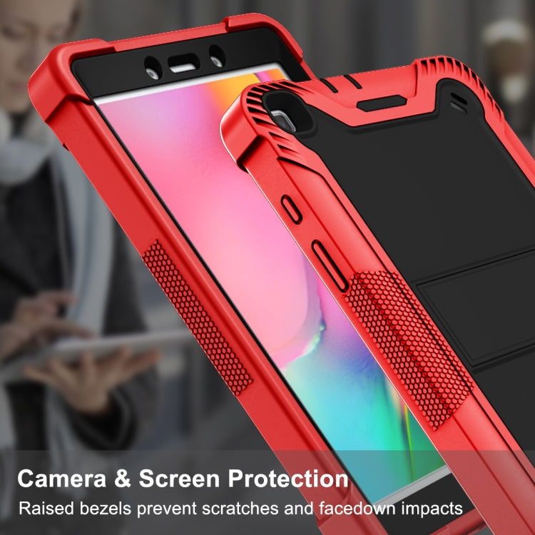 Silicone + PC Shockproof Protective Case with Holder, For Samsung Galaxy Tab A 8.0 2019, For Samsung Galaxy Tab A 8.4(2020), For Samsung Galaxy Tab A7 Lite T225/T220, For Samsung Galaxy Tab S6 Lite, For Samsung Galaxy Tab S7 FE                         ...