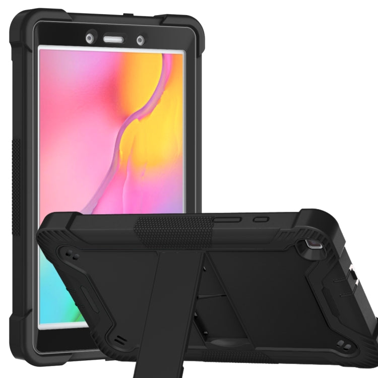 Silicone + PC Shockproof Protective Case with Holder, For Samsung Galaxy Tab A 8.0 2019, For Samsung Galaxy Tab A 8.4(2020), For Samsung Galaxy Tab A7 Lite T225/T220, For Samsung Galaxy Tab S6 Lite, For Samsung Galaxy Tab S7 FE                         ...