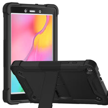 Load image into Gallery viewer, Silicone + PC Shockproof Protective Case with Holder, For Samsung Galaxy Tab A 8.0 2019, For Samsung Galaxy Tab A 8.4(2020), For Samsung Galaxy Tab A7 Lite T225/T220, For Samsung Galaxy Tab S6 Lite, For Samsung Galaxy Tab S7 FE                         ...