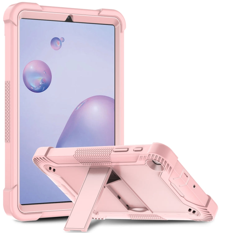 Silicone + PC Shockproof Protective Case with Holder, For Samsung Galaxy Tab A 8.0 2019, For Samsung Galaxy Tab A 8.4(2020), For Samsung Galaxy Tab A7 Lite T225/T220, For Samsung Galaxy Tab S6 Lite, For Samsung Galaxy Tab S7 FE                         ...
