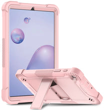 Load image into Gallery viewer, Silicone + PC Shockproof Protective Case with Holder, For Samsung Galaxy Tab A 8.0 2019, For Samsung Galaxy Tab A 8.4(2020), For Samsung Galaxy Tab A7 Lite T225/T220, For Samsung Galaxy Tab S6 Lite, For Samsung Galaxy Tab S7 FE                         ...
