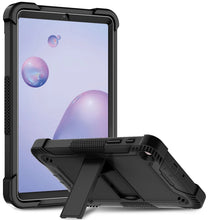 Load image into Gallery viewer, Silicone + PC Shockproof Protective Case with Holder, For Samsung Galaxy Tab A 8.0 2019, For Samsung Galaxy Tab A 8.4(2020), For Samsung Galaxy Tab A7 Lite T225/T220, For Samsung Galaxy Tab S6 Lite, For Samsung Galaxy Tab S7 FE                         ...