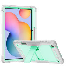 Load image into Gallery viewer, Silicone + PC Shockproof Protective Case with Holder, For Samsung Galaxy Tab A 8.0 2019, For Samsung Galaxy Tab A 8.4(2020), For Samsung Galaxy Tab A7 Lite T225/T220, For Samsung Galaxy Tab S6 Lite, For Samsung Galaxy Tab S7 FE                         ...