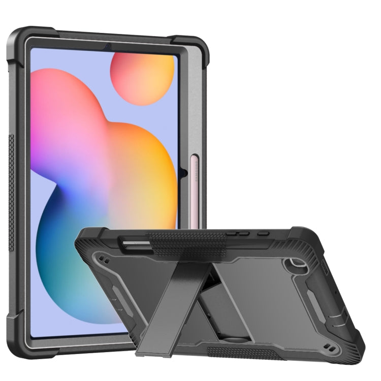 Silicone + PC Shockproof Protective Case with Holder, For Samsung Galaxy Tab A 8.0 2019, For Samsung Galaxy Tab A 8.4(2020), For Samsung Galaxy Tab A7 Lite T225/T220, For Samsung Galaxy Tab S6 Lite, For Samsung Galaxy Tab S7 FE                         ...