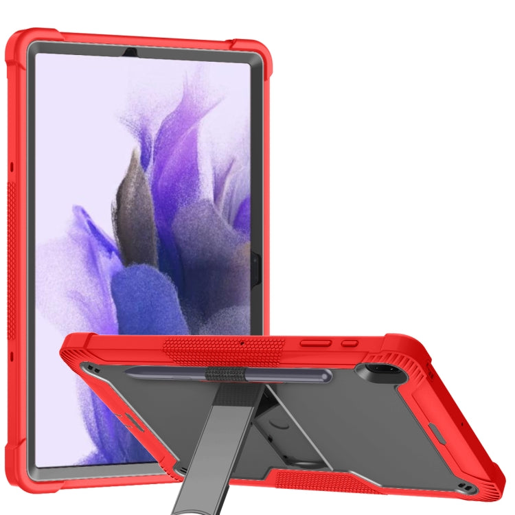 Silicone + PC Shockproof Protective Case with Holder, For Samsung Galaxy Tab A 8.0 2019, For Samsung Galaxy Tab A 8.4(2020), For Samsung Galaxy Tab A7 Lite T225/T220, For Samsung Galaxy Tab S6 Lite, For Samsung Galaxy Tab S7 FE                         ...