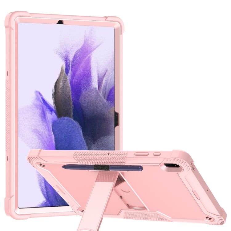 Silicone + PC Shockproof Protective Case with Holder, For Samsung Galaxy Tab A 8.0 2019, For Samsung Galaxy Tab A 8.4(2020), For Samsung Galaxy Tab A7 Lite T225/T220, For Samsung Galaxy Tab S6 Lite, For Samsung Galaxy Tab S7 FE                         ...