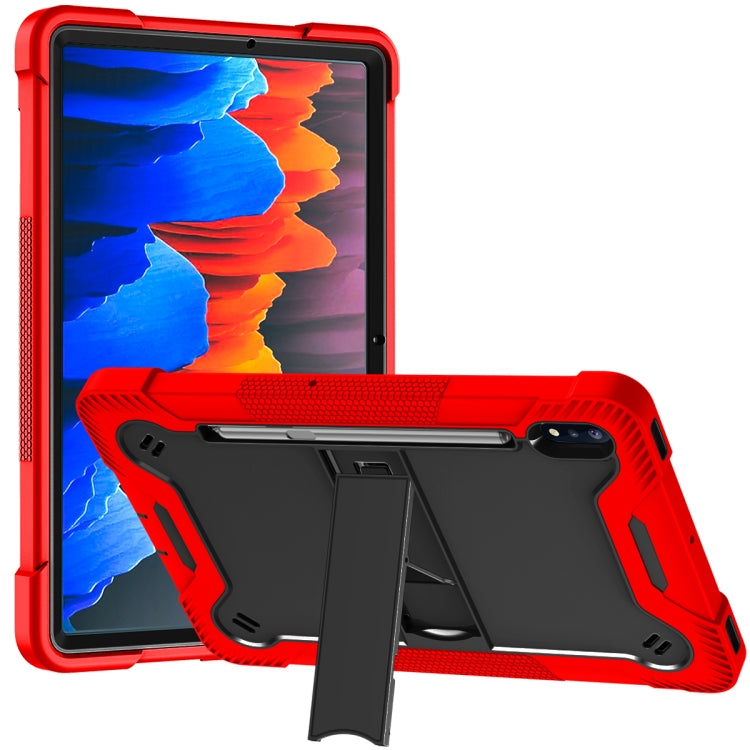 Silicone + PC Shockproof Protective Case with Holder, For Samsung Galaxy Tab A 8.0 2019, For Samsung Galaxy Tab A 8.4(2020), For Samsung Galaxy Tab A7 Lite T225/T220, For Samsung Galaxy Tab S6 Lite, For Samsung Galaxy Tab S7 FE                         ...