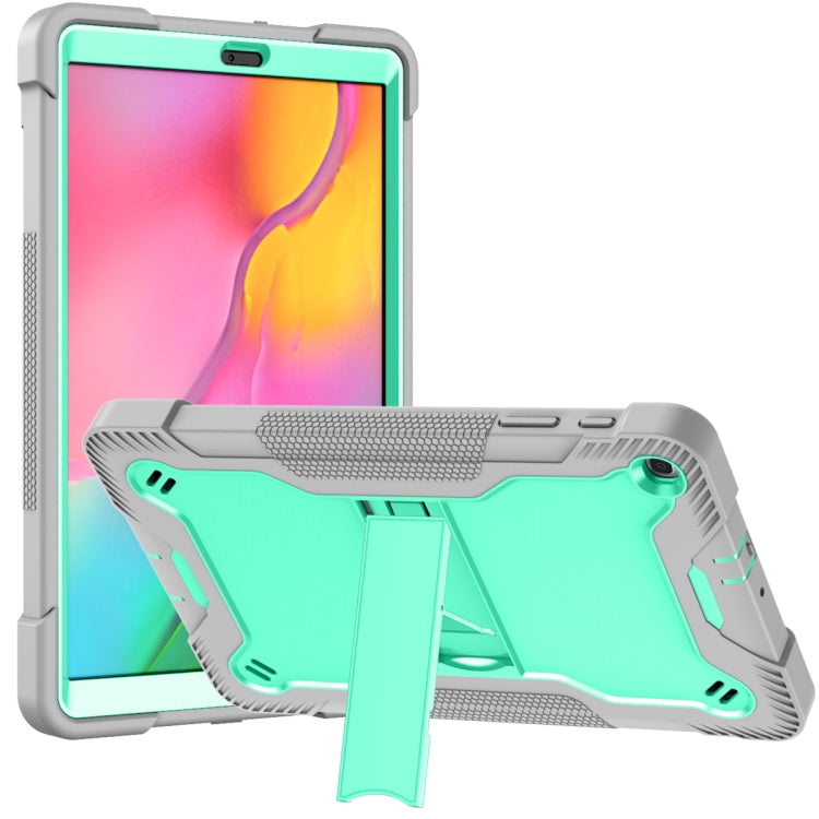 Silicone + PC Shockproof Protective Case with Holder, For Samsung Galaxy Tab A 8.0 2019, For Samsung Galaxy Tab A 8.4(2020), For Samsung Galaxy Tab A7 Lite T225/T220, For Samsung Galaxy Tab S6 Lite, For Samsung Galaxy Tab S7 FE                         ...