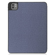 Load image into Gallery viewer, Cloth Texture TPU Horizontal Flip Leather Case with Pen Slot &amp; Holder, For iPad Pro 11 inch 2021 / 2020 / 2018