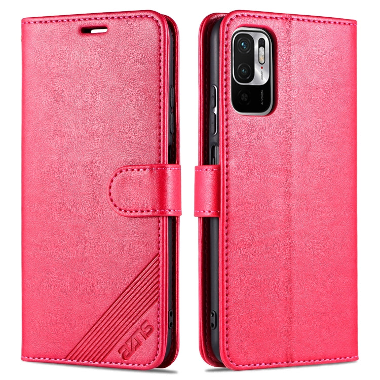 AZNS Sheepskin Texture Horizontal Flip Leather Case with Holder & Card Slots & Wallet, For Xiaomi Poco M3 Pro 5G / Redmi Note 10 5G, For Xiaomi Poco X3 GT / Redmi Note 10 Pro 5G