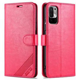 AZNS Sheepskin Texture Horizontal Flip Leather Case with Holder & Card Slots & Wallet, For Xiaomi Poco M3 Pro 5G / Redmi Note 10 5G, For Xiaomi Poco X3 GT / Redmi Note 10 Pro 5G
