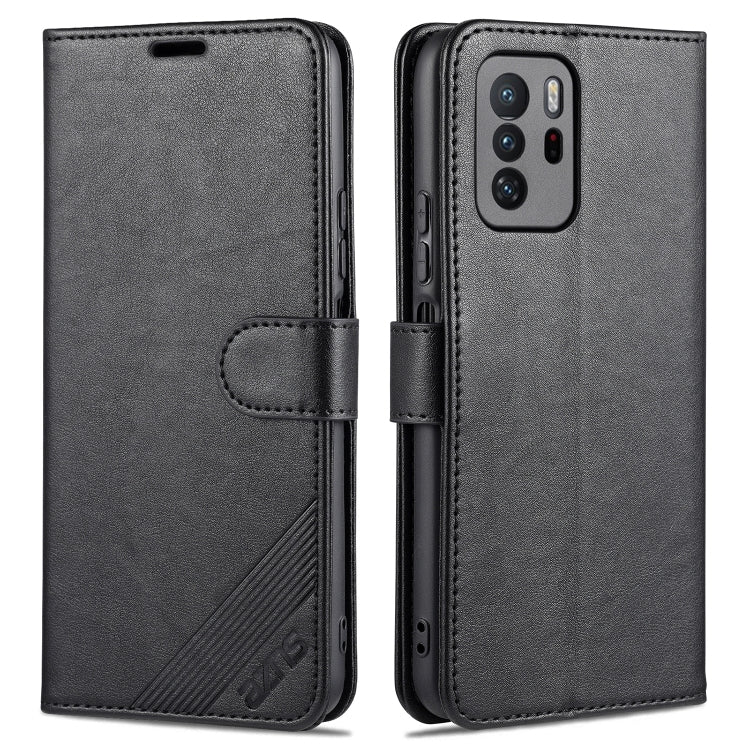 AZNS Sheepskin Texture Horizontal Flip Leather Case with Holder & Card Slots & Wallet, For Xiaomi Poco M3 Pro 5G / Redmi Note 10 5G, For Xiaomi Poco X3 GT / Redmi Note 10 Pro 5G