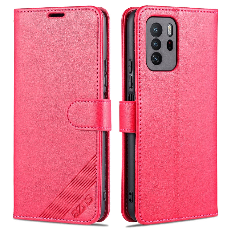 AZNS Sheepskin Texture Horizontal Flip Leather Case with Holder & Card Slots & Wallet, For Xiaomi Poco M3 Pro 5G / Redmi Note 10 5G, For Xiaomi Poco X3 GT / Redmi Note 10 Pro 5G