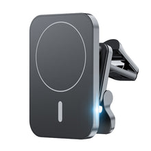 Load image into Gallery viewer, adj-987 15W Magsafe Magnetic Car Air Outlet Wireless Charger for iPhone 12 Series, with LED Indicator