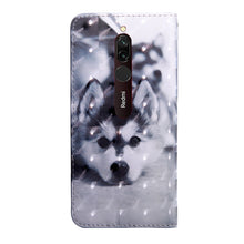 Load image into Gallery viewer, 3D Painting Pattern Coloured Drawing Horizontal Flip TPU + PU Leather Case with Holder &amp; Card Slots &amp; Wallet, For Xiaomi Redmi 8A, For Xiaomi Mi 9 Pro