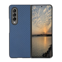 Load image into Gallery viewer, Carbon Fiber Texture Shockproof Protective Case, For Samsung Galaxy Z Fold3 5G