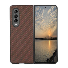 Load image into Gallery viewer, Carbon Fiber Texture Shockproof Protective Case, For Samsung Galaxy Z Fold3 5G