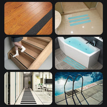 Load image into Gallery viewer, Floor Anti-slip Tape PEVA Waterproof Nano Non-marking Wear-resistant Strip, 2.5cm x 5m (White), 5cm x 5m (White), 2.5cm x 5m (Grey), 5cm x 5m (Grey), 2.5cm x 5m (Transparent), 5cm x 5m (Transparent), 2.5cm x 5m (Diamond Texture Blue)                   ...