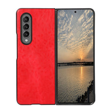 Load image into Gallery viewer, Crazy Horse Texture Shockproof Protective Leather Case, For Samsung Galaxy Z Fold3 5G