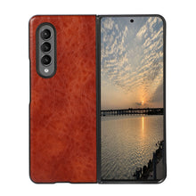Load image into Gallery viewer, Crazy Horse Texture Shockproof Protective Leather Case, For Samsung Galaxy Z Fold3 5G