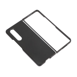 Genuine Leather Shockproof Protective Leather Case, For Samsung Galaxy Z Fold3 5G