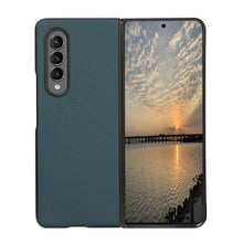 Load image into Gallery viewer, Genuine Leather Shockproof Protective Leather Case, For Samsung Galaxy Z Fold3 5G