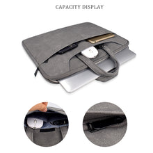 Load image into Gallery viewer, ST06SDJ Frosted PU Business Laptop Bag with Detachable Shoulder Strap, 13.3 inch, 14.1-15.4 inch, 15.6 inch