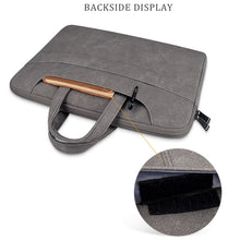 Load image into Gallery viewer, ST06SDJ Frosted PU Business Laptop Bag with Detachable Shoulder Strap, 13.3 inch, 14.1-15.4 inch, 15.6 inch