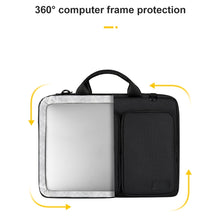 Load image into Gallery viewer, ST11 Polyester Thickened Laptop Bag with Detachable Shoulder Strap, 13.3 inch (with Strap), 14.1-15.4 inch (with Strap), 15.6 inch (with Strap)