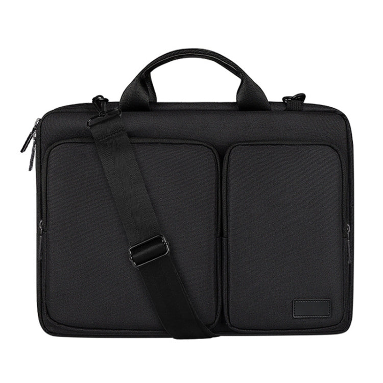 ST11 Polyester Thickened Laptop Bag with Detachable Shoulder Strap, 13.3 inch (with Strap), 14.1-15.4 inch (with Strap), 15.6 inch (with Strap)