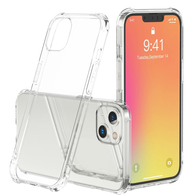 LESUDESIGN Rhino Shield Series TPU Anti-fall Transparent Phone Protective Case with Sound Conversion Design, For iPhone 13 mini, For iPhone 13, For iPhone 13 Pro, For iPhone 13 Pro Max