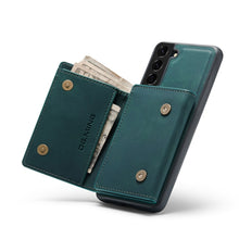 Load image into Gallery viewer, DG.MING M1 Series 3-Fold Multi Card Wallet  Back Cover Shockproof Case with Holder Function